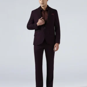 wine-three-piece-solid-suit-kerb